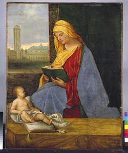 Virgen y Niño (La Madonna Tallard), siglo XV de Giorgione da Castelfranco